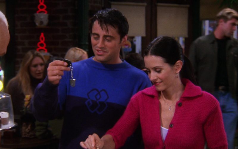 Porsche Car Keys Held by Matt LeBlanc (Joey Tribbiani) in Friends Season 6