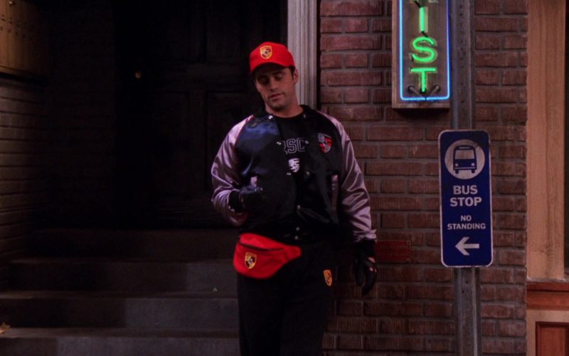 Porsche Jacket, Pants, Hat & Belt Bag Worn by Matt LeBlanc (Joey Tribbiani) in Friends Season 6 Episode 5 (1)