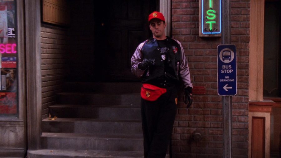 Porsche Jacket Pants Hat And Belt Bag Worn By Matt Leblanc Joey