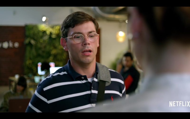 Ralph Lauren Striped Polo Shirt Worn by Ryan O'Connell in Special Season 1 (1)