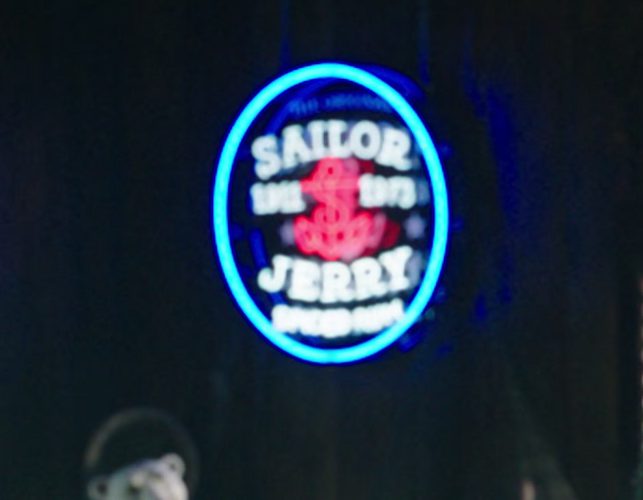 Sailor Jerry Spiced Rum Neon Sign in Aquaman (1)