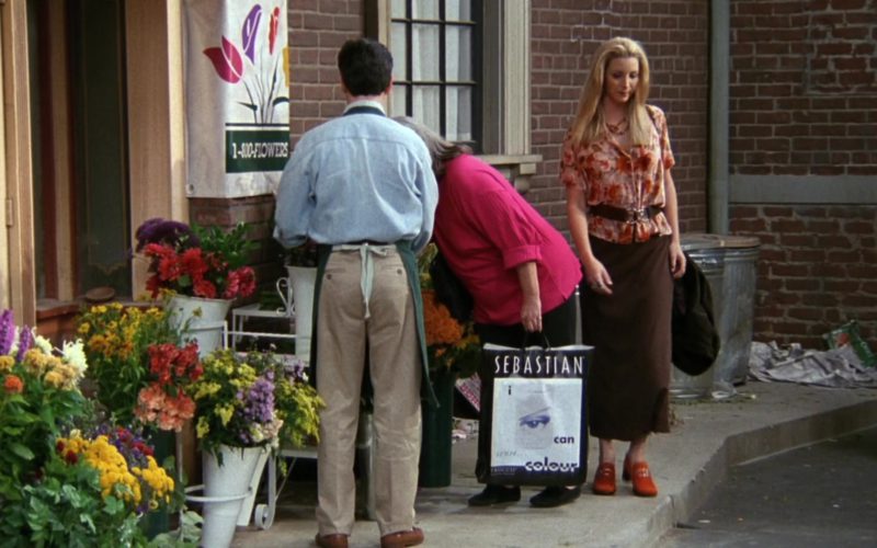 Sebastian Professional Cosmetic Paper Bag in Friends Season 3 Episode 3 (1)
