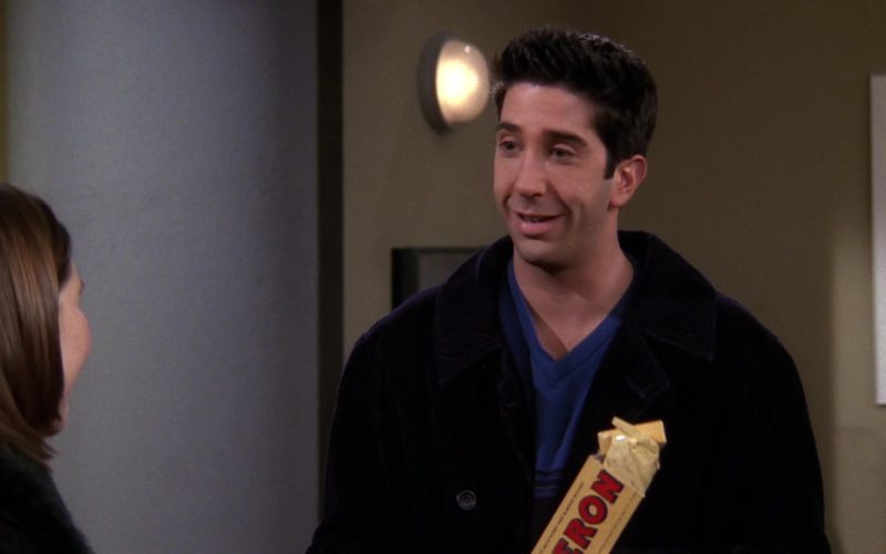 Toblerone Chocolate held by David Schwimmer (Ross Geller) in Friends (1)