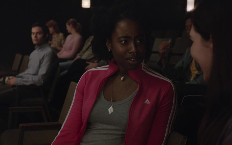 Adidas Pink Jacket Worn by Kirby Howell-Baptiste in Barry (2)