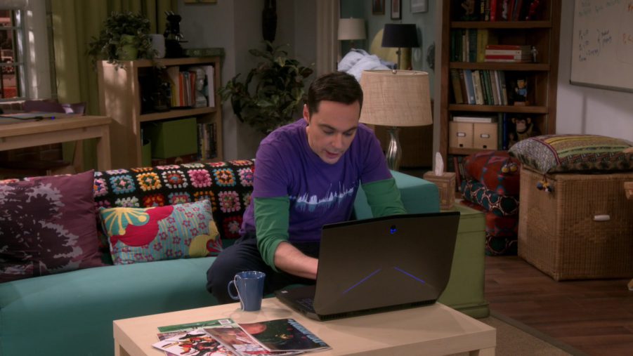 Alienware Laptop Used By Jim Parsons (Sheldon Cooper) In The Big Bang