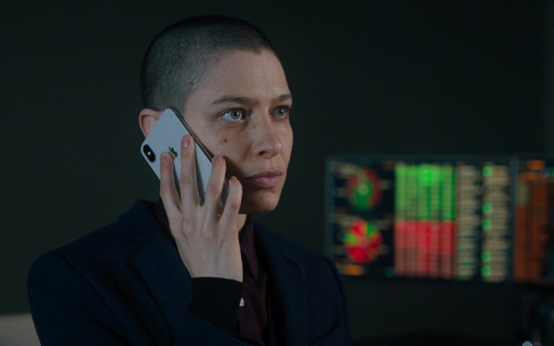 Apple iPhone Smartphone Used by Asia Kate Dillon (Taylor Mason) in Billions