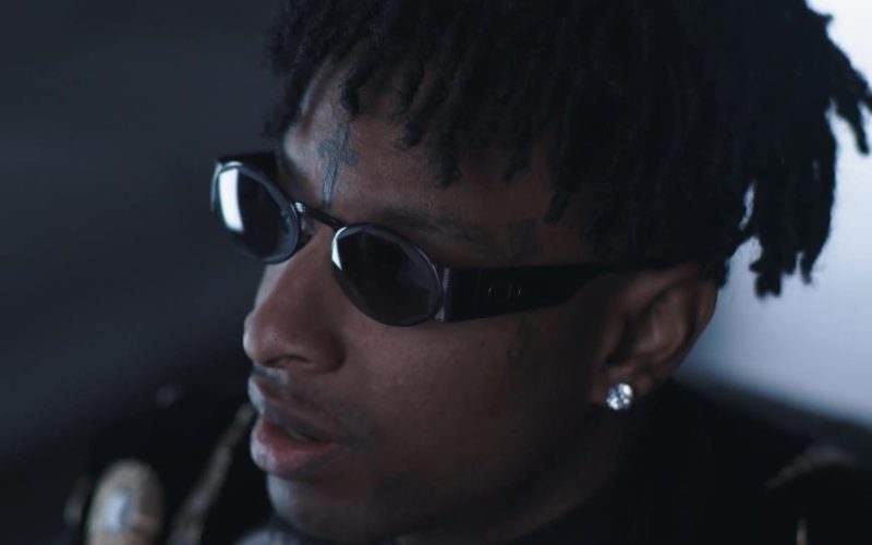 Christian Dior Sunglasses worn by 21 Savage in Ball W/O You (2019)