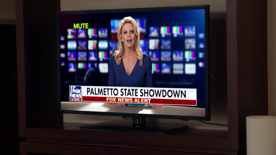 Fox News Live TV Channel In Veep Season 7, Episode 4, "South Carolina" (2019)