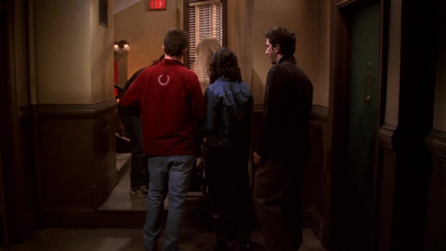 Fred Perry Red Jacket Worn By Matthew Perry (Chandler Bing ...