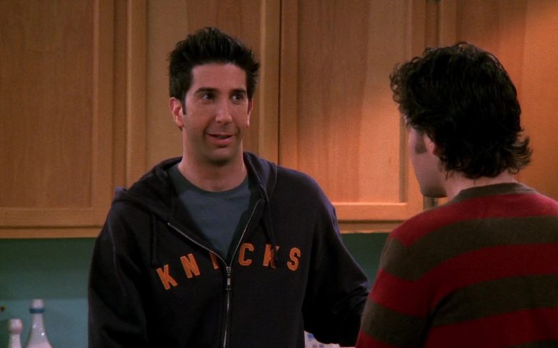 Knicks Hoodie Worn by David Schwimmer (Ross Geller) in Friends Season 9 Episode 16 (1)