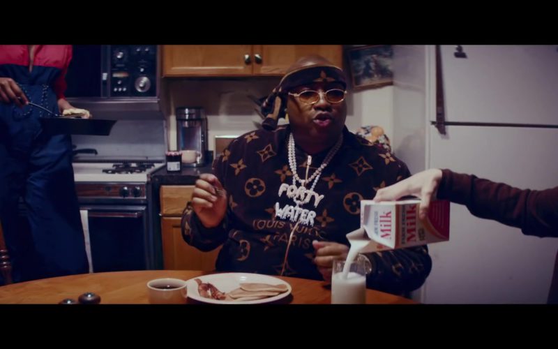 Louis Vuitton Sweater Worn by E-40 in “2 Dollar Bill” by 2 Chainz ft. Lil Wayne (4)