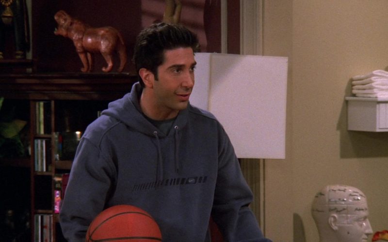 Nike Hoodie Worn by David Schwimmer (Ross Geller) in Friends Season 9 Episode 17