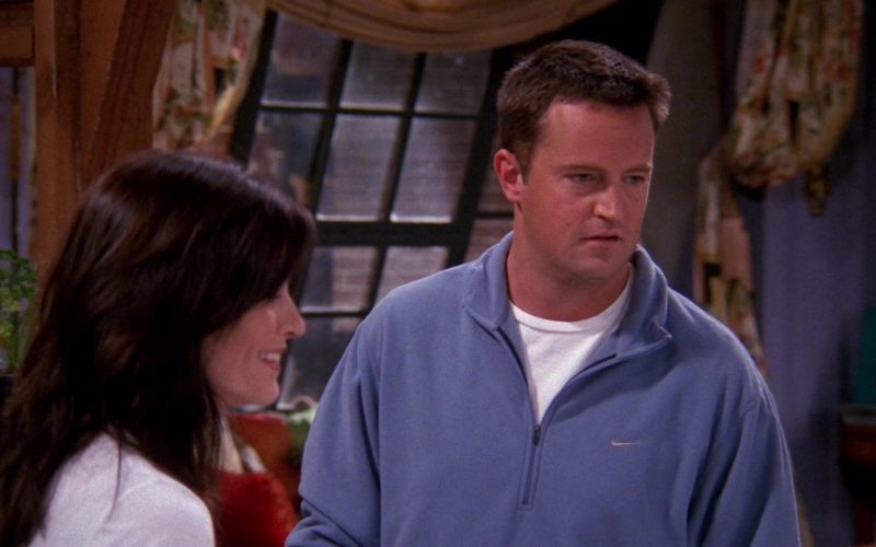 Nike Jacket Worn by Matthew Perry (Chandler Bing) in Friends Season 9 Episode 8 (5)