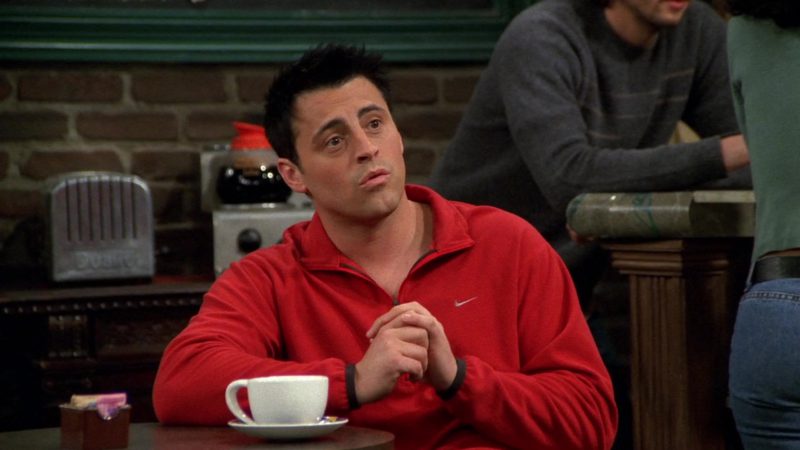 Nike Red Jacket Worn By Matt LeBlanc (Joey Tribbiani) In Friends Season ...