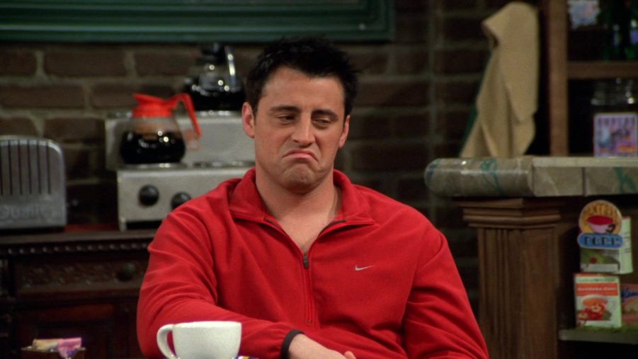 Nike Red Jacket Worn By Matt LeBlanc (Joey Tribbiani) In Friends Season ...