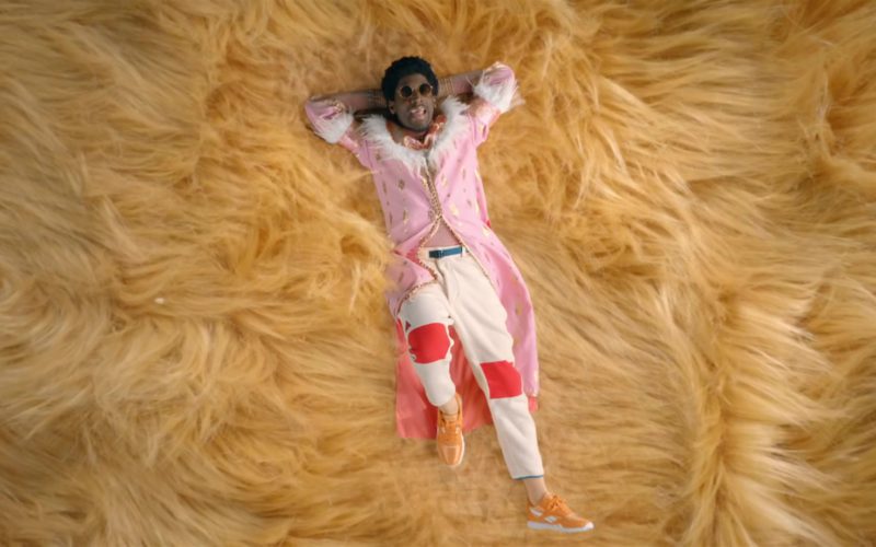 Reebok Yellow Sneakers Worn by Labrinth in No New Friends by LSD (5)