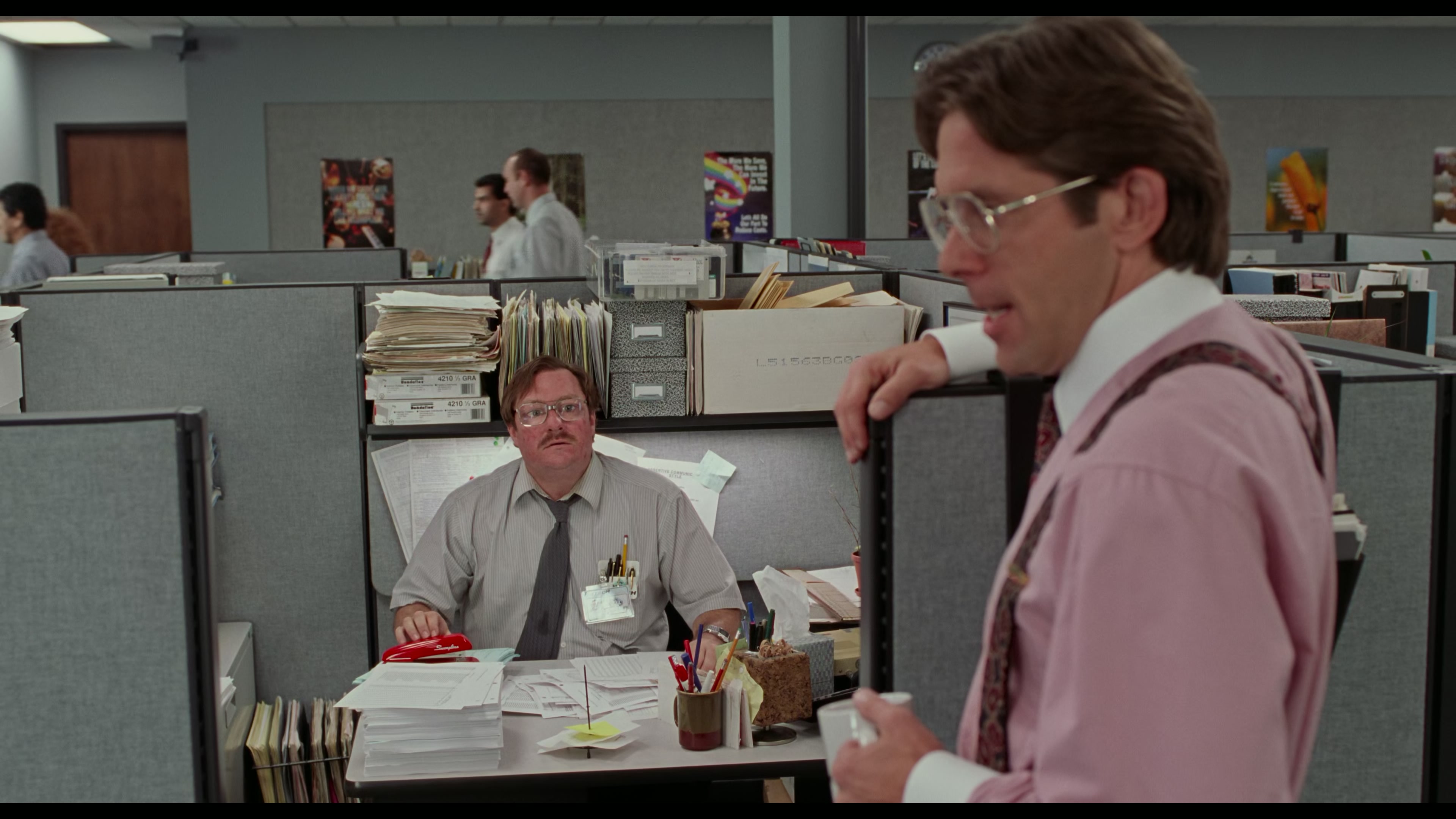 Swingline Red Stapler Used By Stephen Root In Office Space 5 