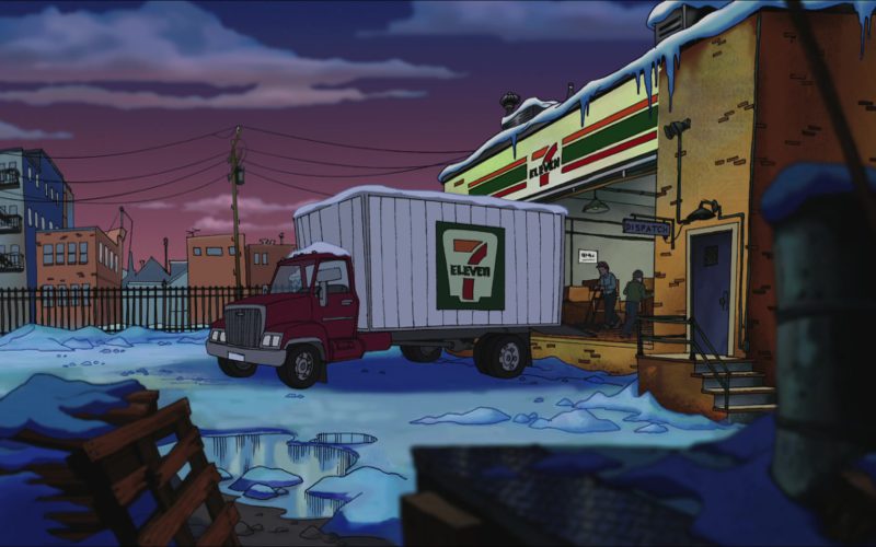 7-Eleven Truck and Store in Eight Crazy Nights
