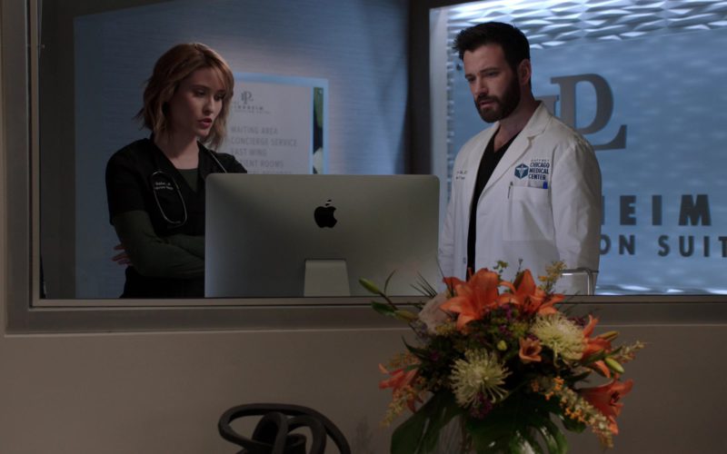 Apple iMac Computer Used by Colin Donnell in Chicago Med
