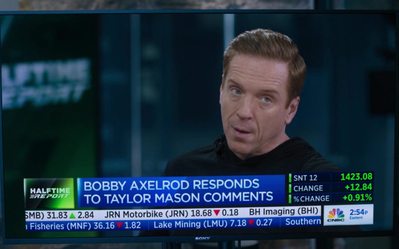 CNBC's Fast Money Halftime Report Starring Damian Lewis (Bobby Axelrod) & Sony TV in Billions (1)