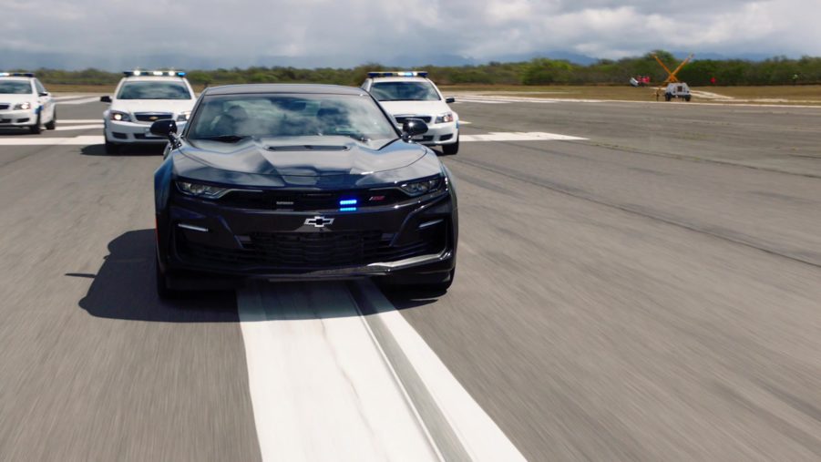 Chevrolet Camaro SS Black Car Used By Alex O