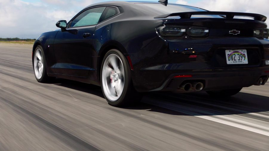 Chevrolet Camaro SS Black Car Used By Alex O
