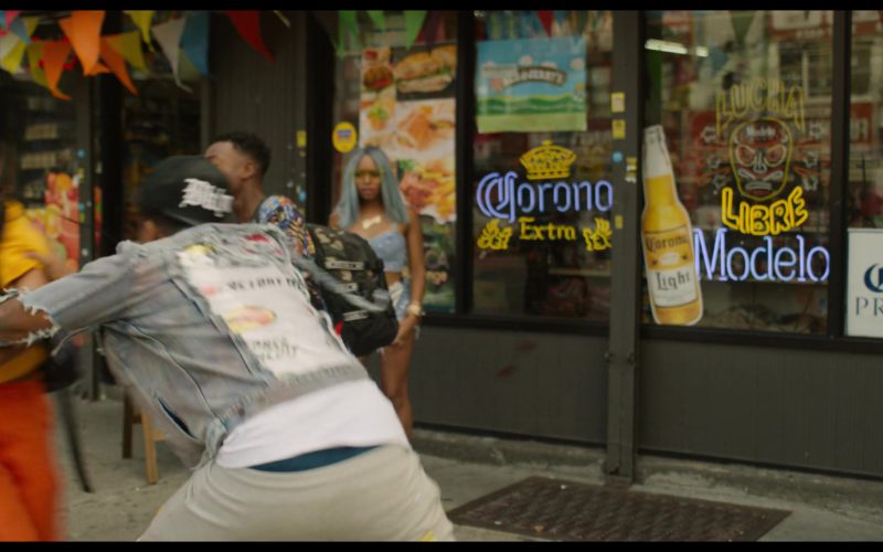 Corona and Modelo Beer Signs in See You Yesterday