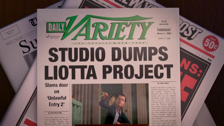 Daily Variety Newspaper In Bee Movie 2007