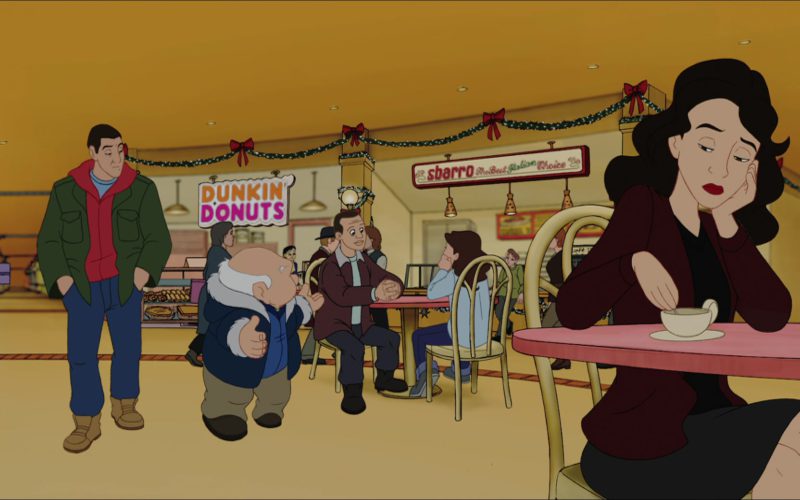 Dunkin’ Donuts and Sbarro in Eight Crazy Nights (2002)
