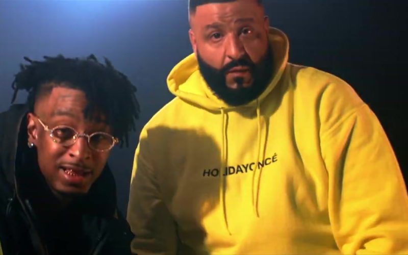 Holidayoncé Yellow Hoodie (Collection by Beyoncé) Worn by DJ Khaled (6)