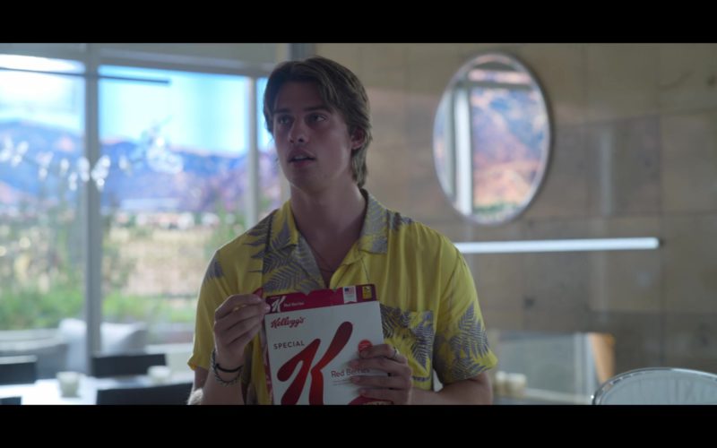 Kellogg’s Special K Cereal Held by Nicholas Galitzine in Chambers (1)