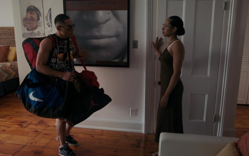 Nike Blue Bag Used by Anthony Ramos in She's Gotta Have It (1)