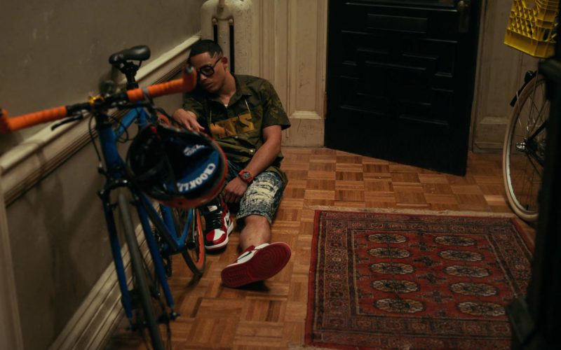 Nike Jordan White & Red Hi Top Sneakers Worn by Anthony Ramos in She's Gotta Have It (1)