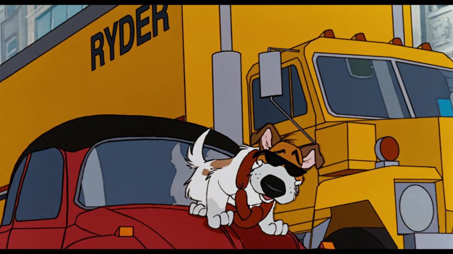 Ryder Truck Rental In Oliver & Company (1988)