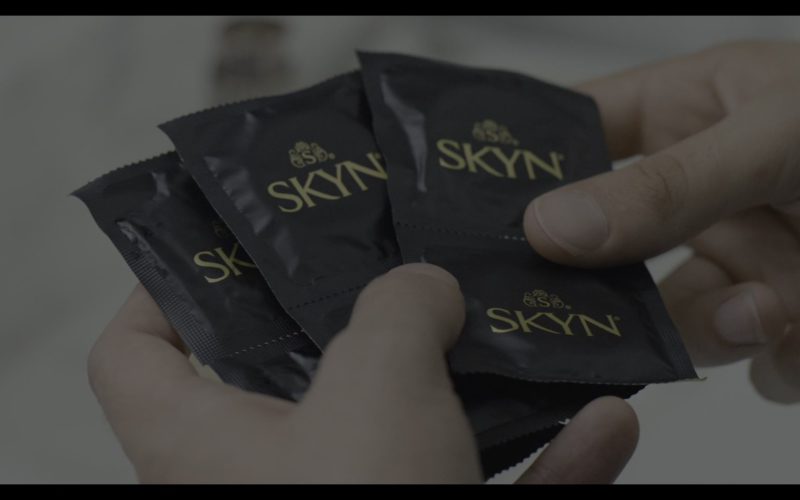 Skyn Condoms in The Society - Season 1, Episode 1, What Happened (2019)