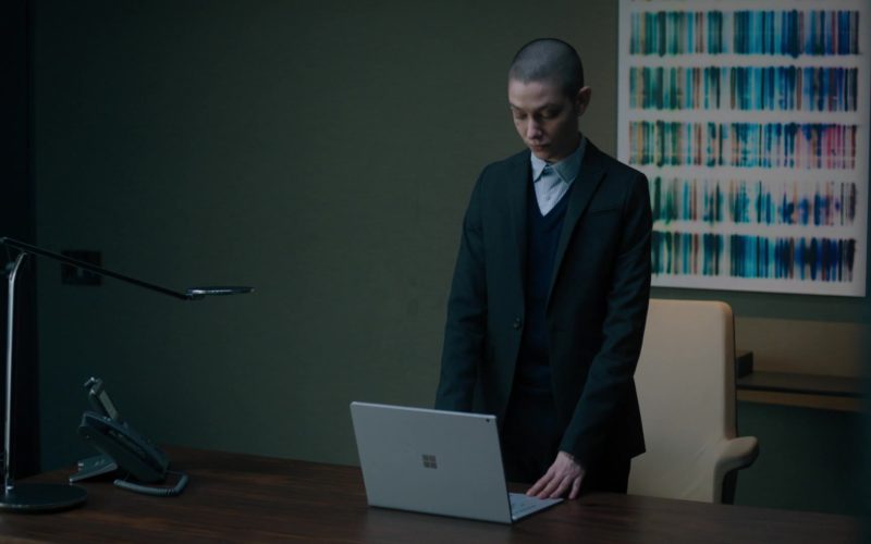 Surface Laptop by Microsoft Used by Asia Kate Dillon (Taylor Mason) in Billions (1)