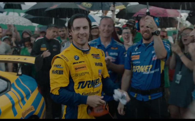 Turner Motorsport, BMW, Continental, Sparco, H&R Springs, Katerra (Racing Suit Worn by Milo Ventimiglia) in The Art of Racing in the Rain (2019)