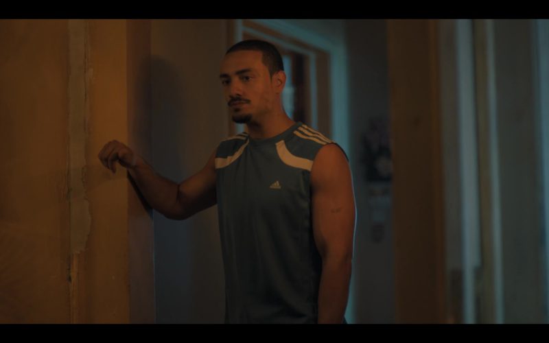 Adidas T-Shirt Worn by Freddy Miyares in When They See Us (1)