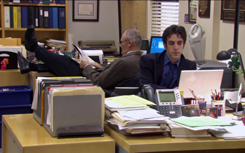 Apple Laptop Used by B. J. Novak (Ryan Howard) in The Office