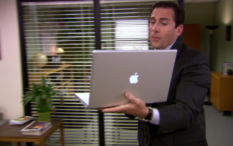 Apple MacBook Laptop Used by Steve Carell (Michael Scott) in The Office (3)