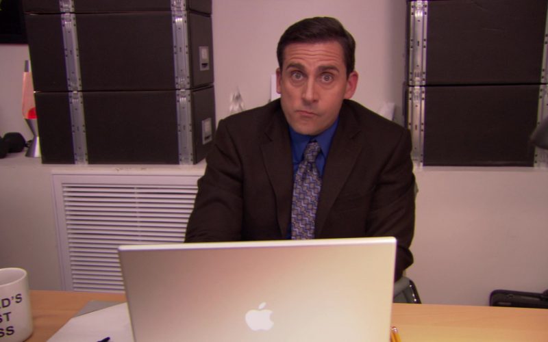 Apple MacBook Laptop Used by Steve Carell (Michael Scott) in The Office (6)