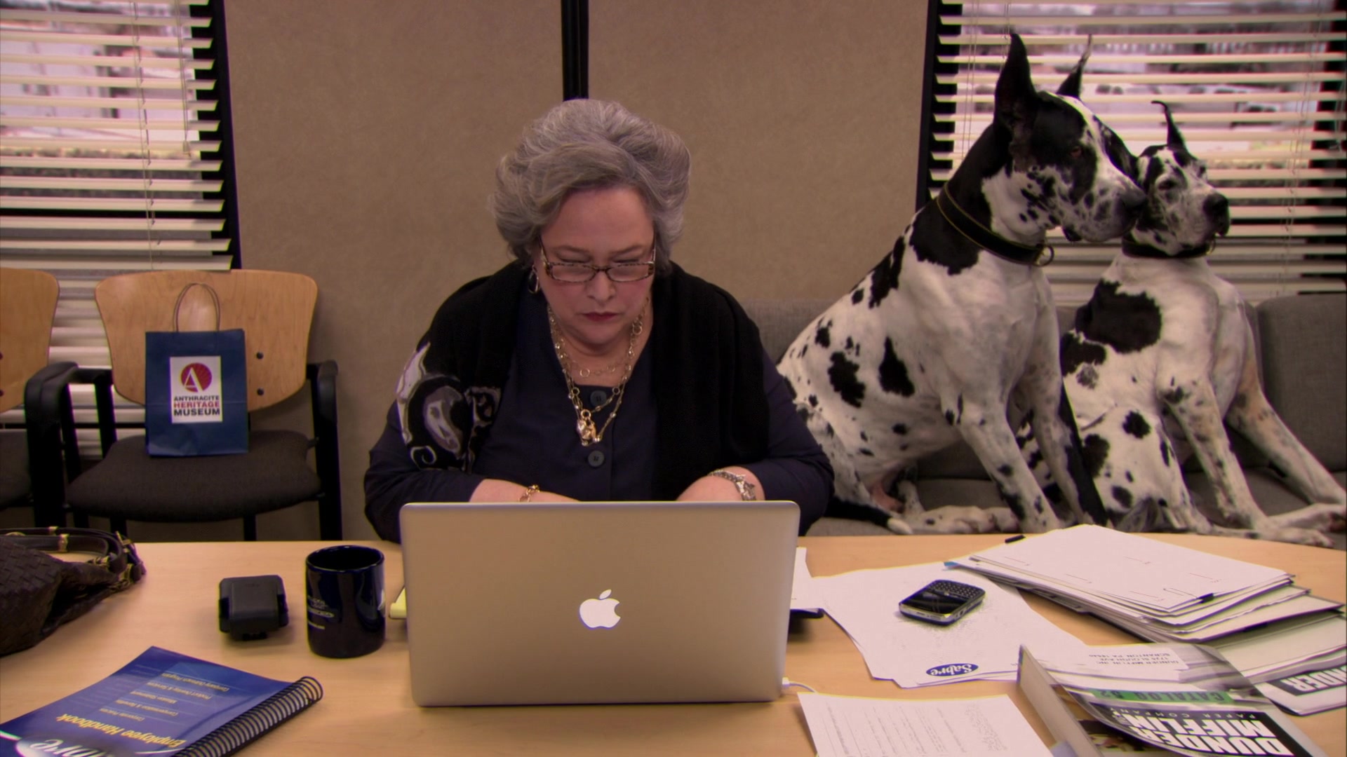 https://productplacementblog.com/wp-content/uploads/2019/06/Apple-MacBook-Pro-Laptop-Used-by-Kathy-Bates-Jo-Bennett-in-The-Office-4.jpg