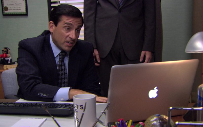 Apple MacBook Pro Laptop Used by Steve Carell (Michael Scott) in The Office (1)