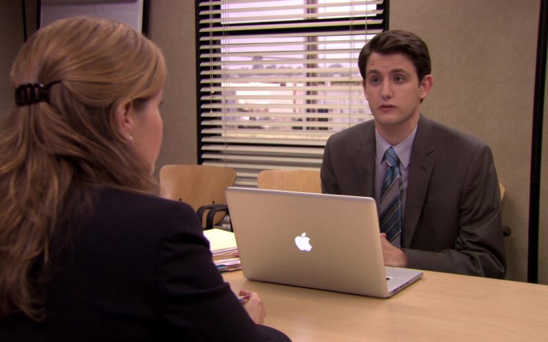 Apple MacBook Pro Laptop Used by Zach Woods (Gabe Lewis) in The Office