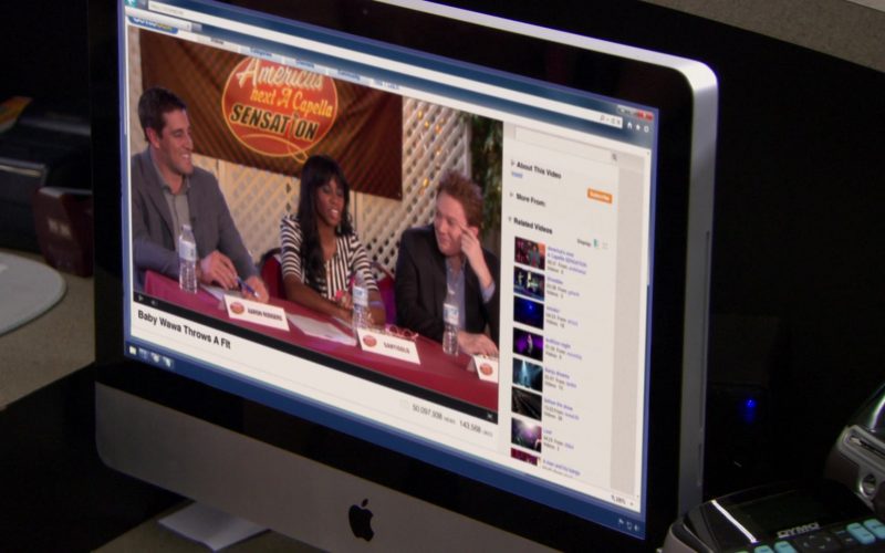 Apple iMac Computer in The Office – Season 9, Episodes 24-25, Finale