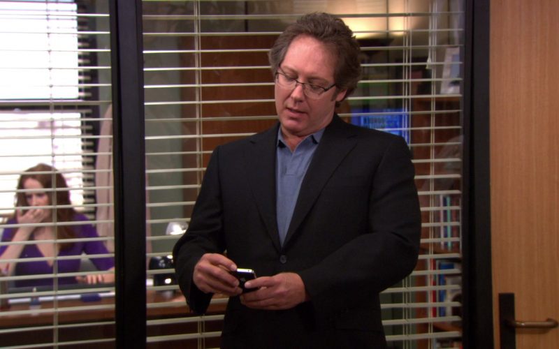 Apple iPhone Smartphone Used by James Spader (Robert California) in The Office