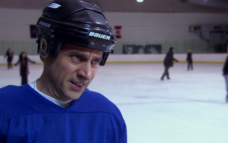 Bauer Ice Hockey Helmet Worn by Steve Carell (Michael Scott) in The Office (2)