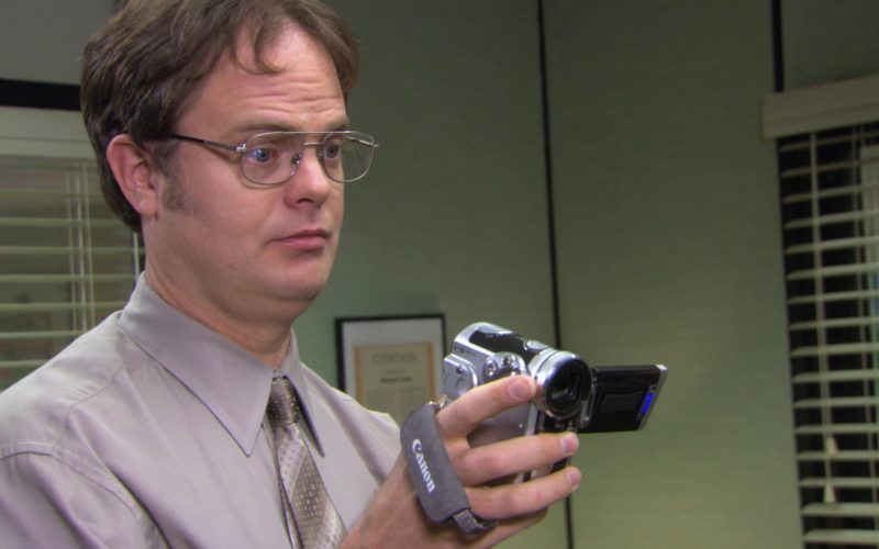 Canon Camcorder Used by Rainn Wilson (Dwight Schrute) in The Office