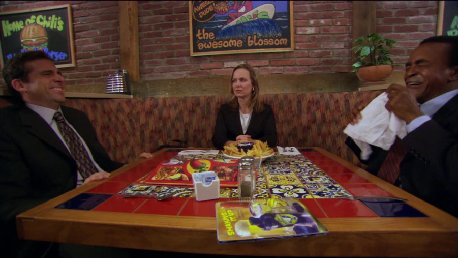 Chili's Restaurant In The Office Season 2, Episode 7, “The Client” (2005)