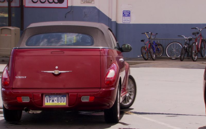 Chrysler PT Cruiser Convertible Red Car Driven by Steve Carell (Michael Scott) in The Office (2)
